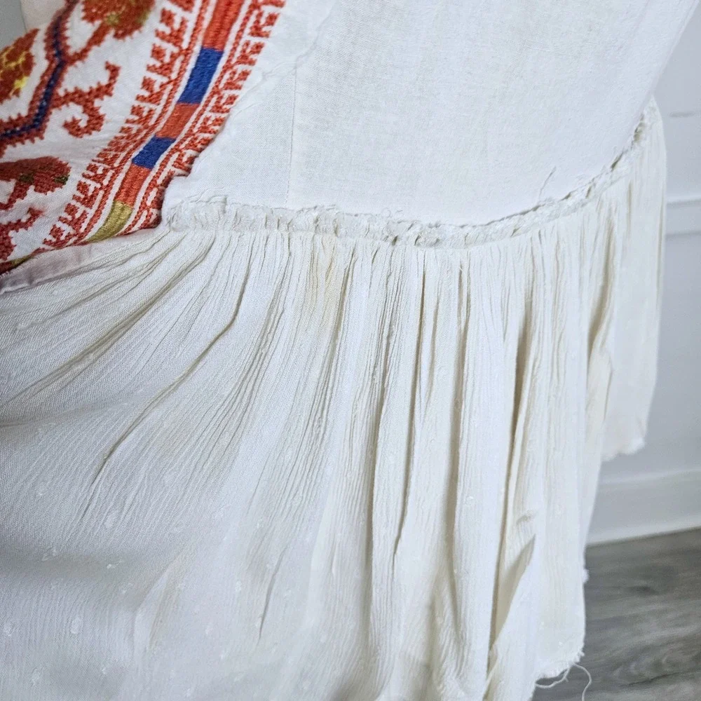 Free People intricately embroidered